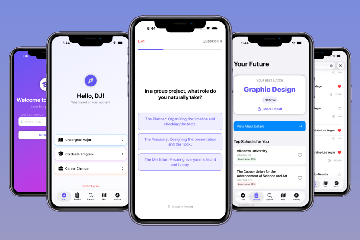 Pathfinder App Screenshot